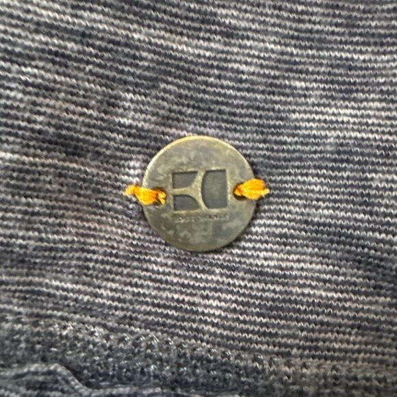 Hugo Boss Orange Mens XL Gray Button-Up Cardigan Sweater Long Sleeve - Picture 6 of 6